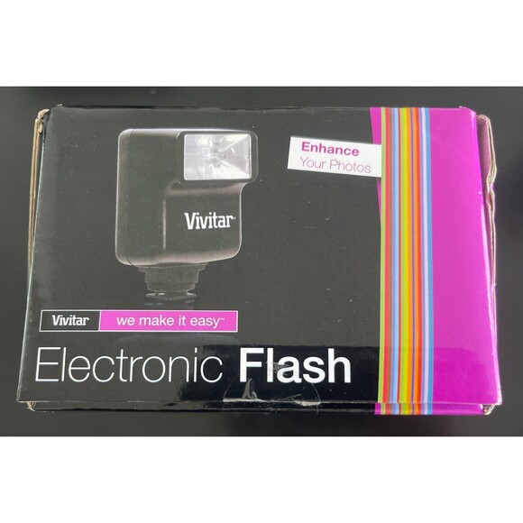 Vivitar 2400M Automatic Electronic Show Mount Flash - Picture 1 of 3